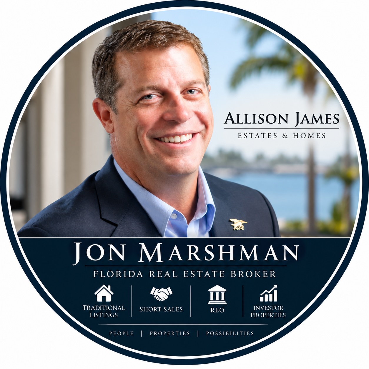 Jon Marshman, Florida Broker for Allison James Estates and Homes